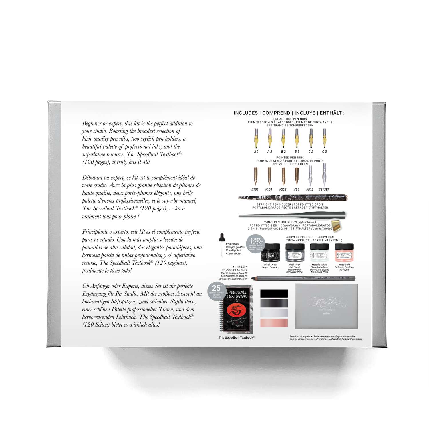 Speedball MODERN CALLIGRAPHY KIT 21 set Gerstaecker Belgie